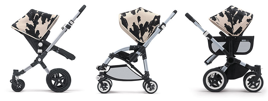 машинки на текстильных комплектах Bugaboo