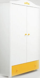 MIBB шкаф TENDER White/orange 900woem