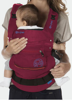 Cybex рюкзак-кенгуру My.Go Poppy Red 513304001bbg