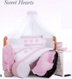 Tuttolina постільна білизна Sweet Hearts 6 60006zm