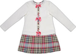 Garden baby плаття "Modern cell" 92 св.молочний / клетка 45031-16/49-92-св.молочний/клітинка