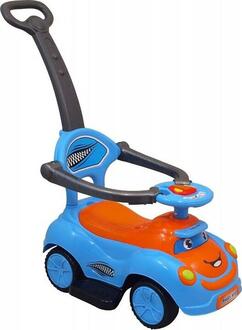 Alexis машинка-каталка з штовхачем Babymix Q-63 blue 19009ber