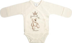 Garden baby боди распашонка "Драгоценный мишка", светло-молочный 56 19258-02-56-св.молочный