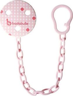 Badabulle тримач пустушки Pink Dots B011402