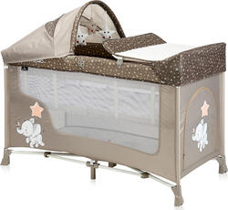 Lorelli манеж SAN REMO 2L + beige elephant 23334ber