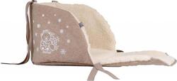 Baby Breeze матрацик в санки відкритий, овеча шерсть cappuccino 19030ber