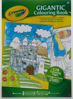 Crayola гігантська книга-розмальовка 256280.024