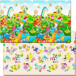Dwinguler коврик Dino Land 230х140 русский алфавит 73680iti