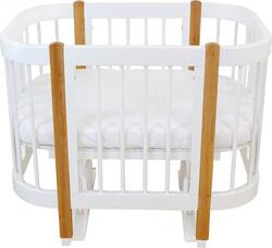 Ovalbed дитяче приставне ліжечко 3в1 Happy +маятник Limited OD-3(v)