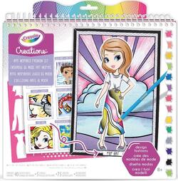 CRAYOLA набор для творчества "Арт-студия" с наклейками и трафаретами 26200