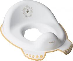 Tega туалетне сидіння Royal з протиковзкими резинками Royal (бело-золотой) RL-002-103-Z