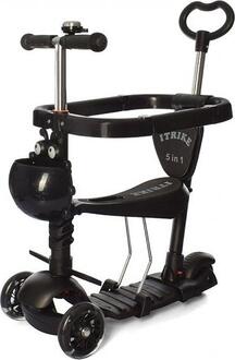 iTrike самокат 5в1 Maxi JR 3-027 3-027-B (black) 25383ber
