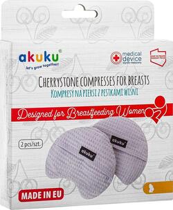 Akuku грудные компрессы с вишневыми косточками A0634