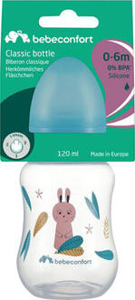 Bebe Confort бутылочка для кормления PP 120ML S.1, с силиконовой пустышкой, Little Buddies 3102202070