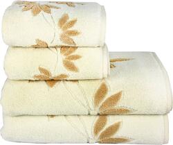 Maisonette рушник махровий Solvron 76х152 550 г/м2 Бежевый 107675bt