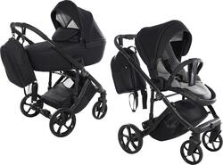 Junama універсальна коляска 2в1 Termo V3 Black 06 JT-BL-06