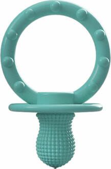 MinikOiOi пустышка силиконовая 100% Basics Gumy 3 м+ Aqua Green 101220001
