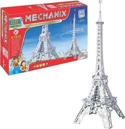 ZEPHYR конструктор металевий розвиваючий "MECHANIX" Ейфелова Вежа (2129 елм.) Эйфелова Башня (2129 элм.) 1015sb