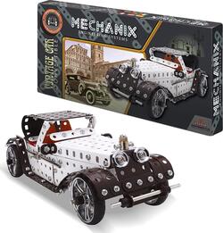 ZEPHYR конструктор металлический развивающий "MECHANIX" Винтажный автомобиль (353 элм.) Винтажный автомобиль (353 элм.) 1019sb