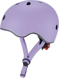 Globber шлем защитный детский GO UP LIGHTS с фонариком (XXS/XS) лавандовый 506-103