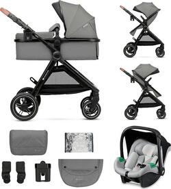 Kinderkraft універсальна коляска 3 в 1 Esme Moonlight Grey KSESME00GRY3000
