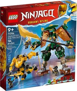 Lego конструктор Ninjago Командные роботы ниндзя Ллойда и Арин 71794erc