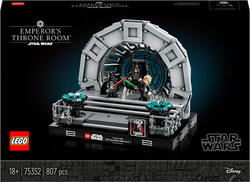 Lego конструктор Star Wars Діорама: Тронна зала імператора 75352erc