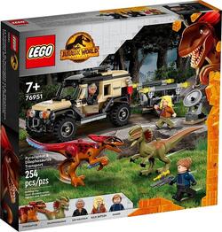 Lego конструктор Jurassic World "Перевозка пирораптора и дилофозавра" 76951erc