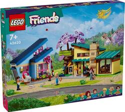 Lego конструктор Friends Сімейні будинки Оллі та Пейслі 42620erc