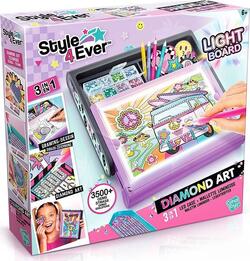 CanalToys набір для творчості Art Lab "Diamond Art - Фабрика з підсвічуванням" Diamond Art - Фабрика с подсветкой OFG300