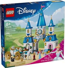 Lego конструктор Disney Princess Замок Золушки и карета 43275erc