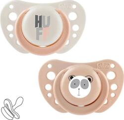 Chicco пустышка PhysioForma Air силиконовая от 2 до 6 месяцев 2 шт. девочка 75031.33