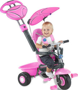 Smart Trikе велосипед триколісний DX Sport 3 в 1 Розовый 1790200