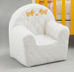 MIBB крісло Bau Bau White/orange 390wo