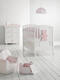 MIBB пеленатор з ванночкою SOFT Pink 401pem