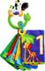 Kids II розвиваюча м'яка іграшка-книжка Веселе сафарі Веселое сафари 9204