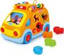 Huile Toys развивающая игрушка-сортер Веселый автобус 988afk