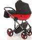 Junama универсальная коляска Diamond S-line 01 Red JD-SL-01