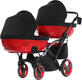 Junama коляска для двійні Diamond Duo S-line Slim JD-DUOs S-line