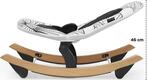 Kinderkraft шезлонг-качалка Finio Black/White KKBFINOBLK0000