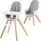 Kinderkraft стульчик для кормления Tixi Gray KKKTIXIGRY0000