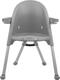 Kinderkraft стільчик для годування 2 в 1 Pini Gray KKKPINIGRY0000