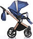 Invictus універсальна коляска V-DREAM LUX 03 Blue with Cooper 71404iti