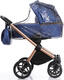 Invictus універсальна коляска V-DREAM LUX 03 Blue with Cooper 71404iti