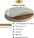 IngVart матрац Baggybed Round кокосова койра + латекс 72x120x7 см 2100084000007in