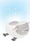 Badabulle ночник Sheep Plush - плюшевая овечка B015007