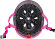 Globber шлем защитный детский EVO LIGHTS с фонариком (XXS/XS) розовый 506-110