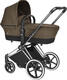Cybex універсальна коляска 2 в 1 Priam Beige Edition / шасі Сhrome Black Уценка! Порван текстиль на прогулочном блоке Уценка280720203bbg
