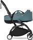 Stokke люлька YOYO Bassinet Aqua / Морская волна (без дождевика) 595409
