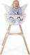Childhome подушка для сидения Angel JERSEY GOLD DOTS CCASCGD